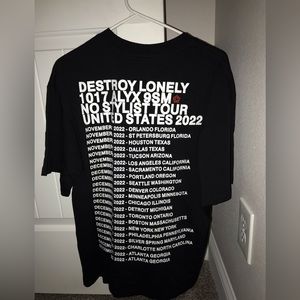 New Destroy Lonely 101 Alyx 9SM tour tee